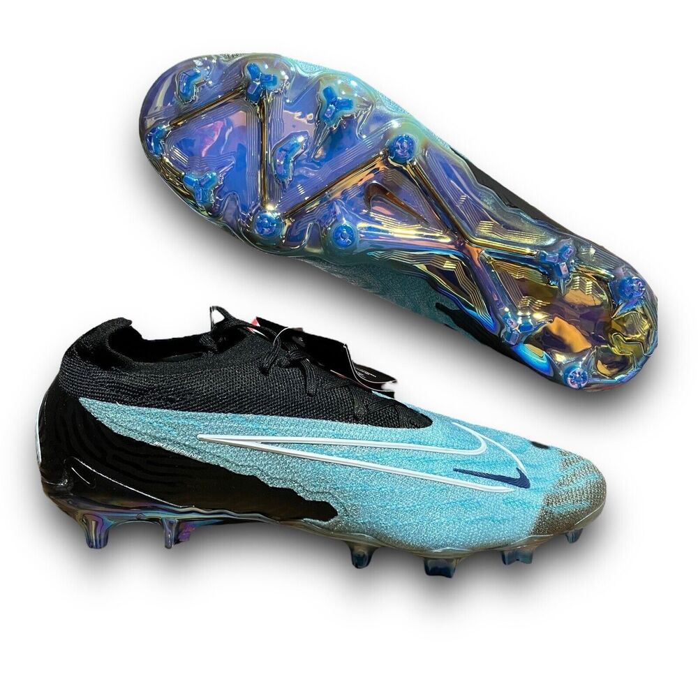 Nike Phantom GX Elite Mens‎ 10 Blue Gripknit FG Soccer DC9968 701